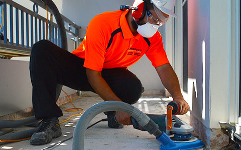 commercial grinding water proofing removal miranda sydney