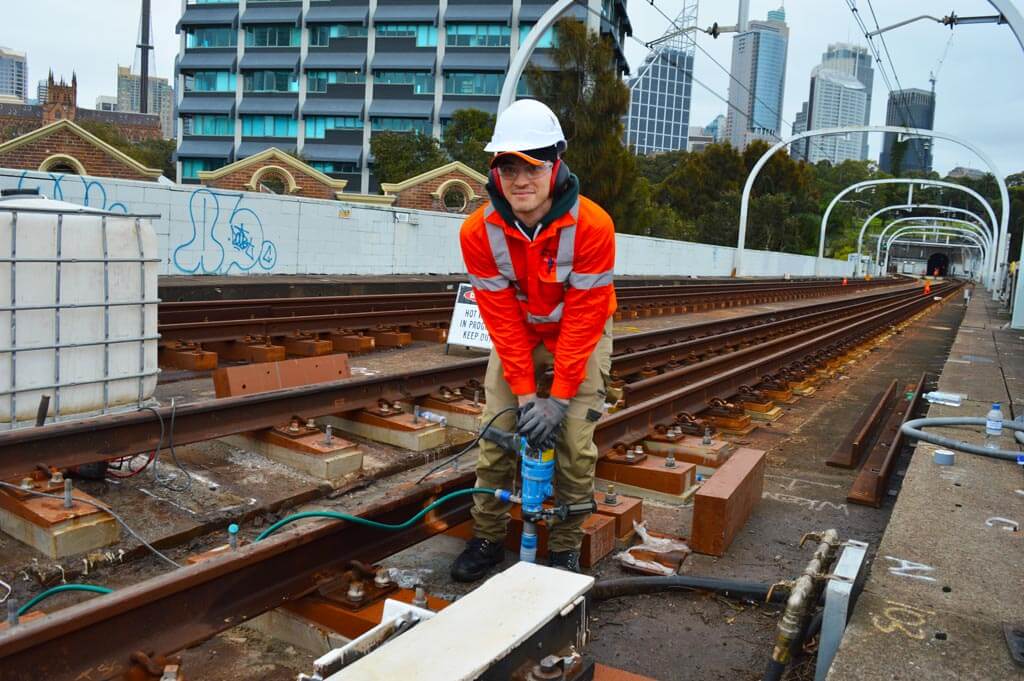 concrete coring rail network sydney