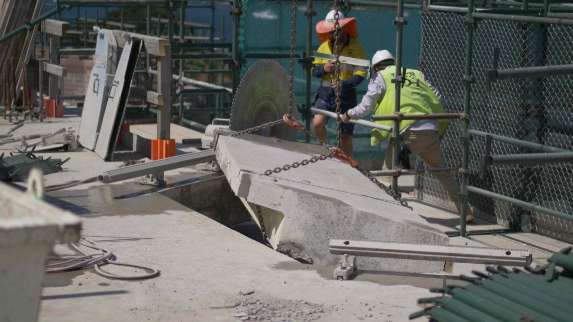 Wall Saws, Core Holes, Concrete Cutting and Cranes - Perfect Concrete Care