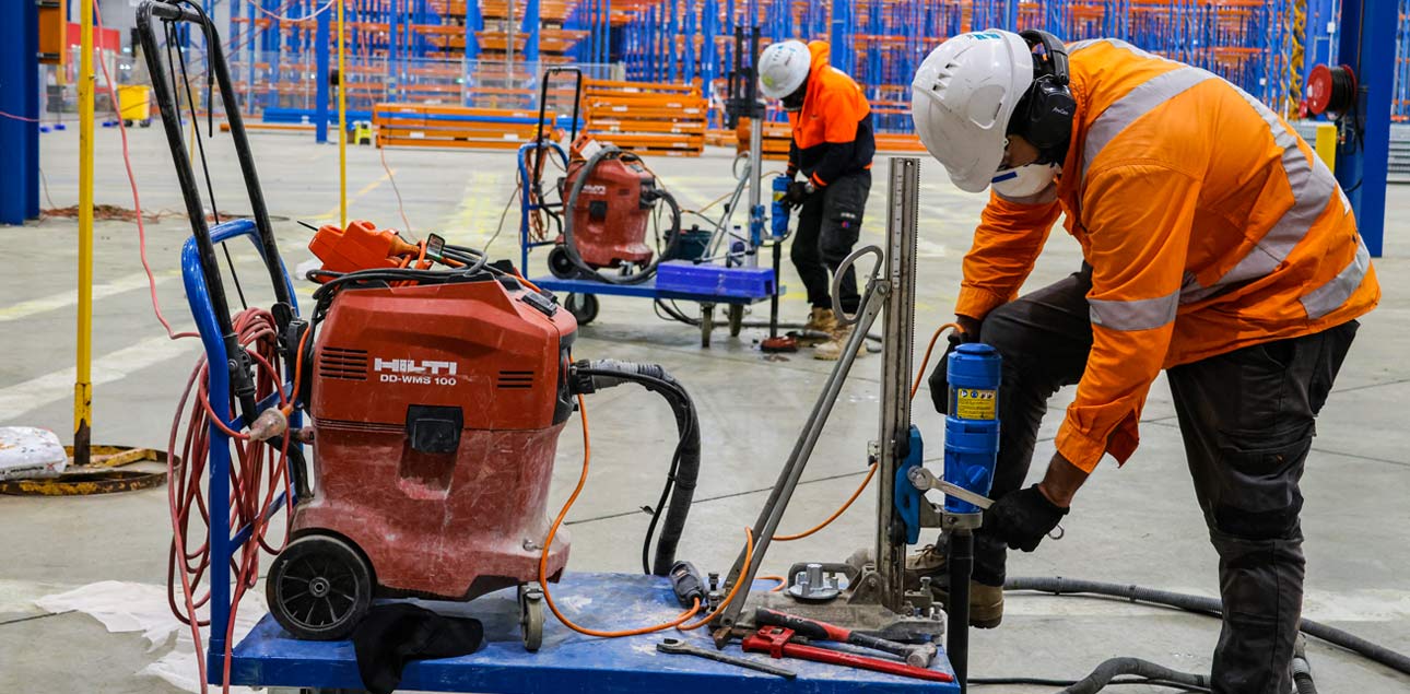 Industrial Core Drilling - Yennora - Perfect Concrete Care