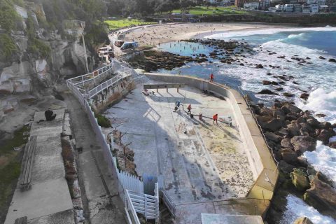 Bronte Rock Pool Upgrade